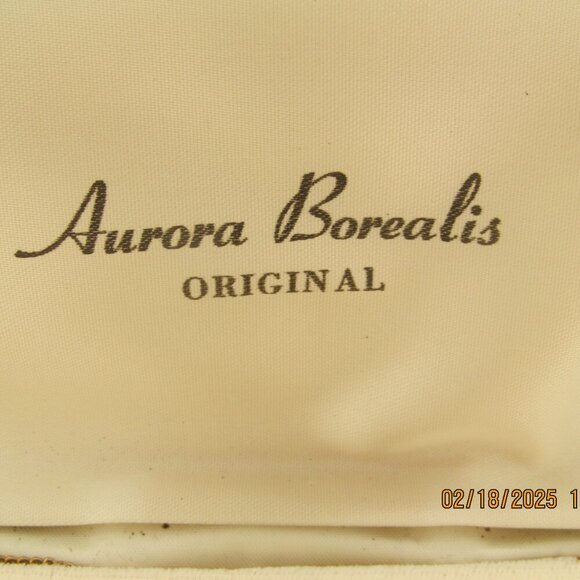 Vintage Aurora Borealis Brooch, Necklace and Earrings Set - Picture 8 of 12